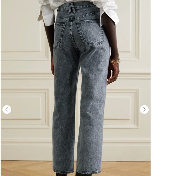 SLVRLAKE London cropped high-rise straight-leg - Picture 2 of 7